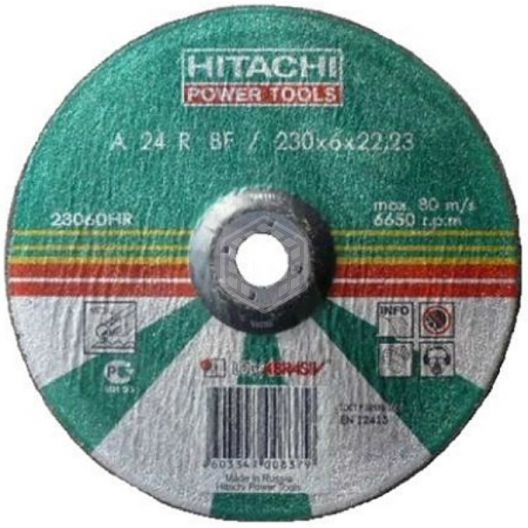 Диск обдирочный HITACHI 230*6*22 мм 23060HR