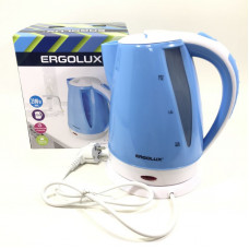 Электрочайник ERGOLUX ELX-KP02-C35 голуб/белый1,8л 1500Вт