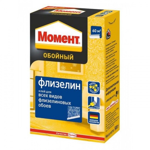 Клей обойный МОМЕНТ Флизелин 270 гр