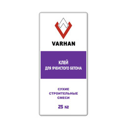 Клей для ячеистого бетона VARHAN 25 кг