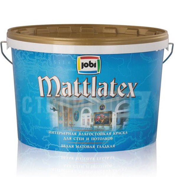 Краска JOBI "MattLatex O4" латексная матовая 5 л