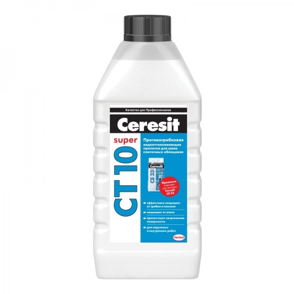 Пропитка Ceresit СТ-10 противогрибковая для затирки 1 л