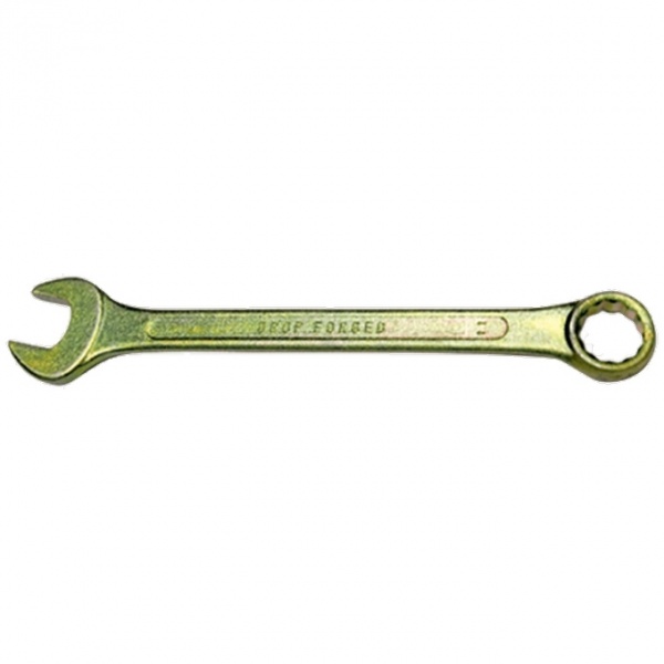 Ключ комбинированный 17 мм желтый Сибртех 14982