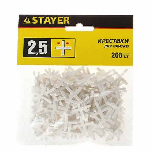 Крестики для плитки Stayer 2,5 мм