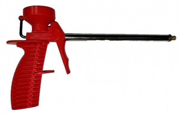 Пистолет для монтажной пены DERZHI ЭКО 20-1010 пласт..корпус ствол из нерж. стали
